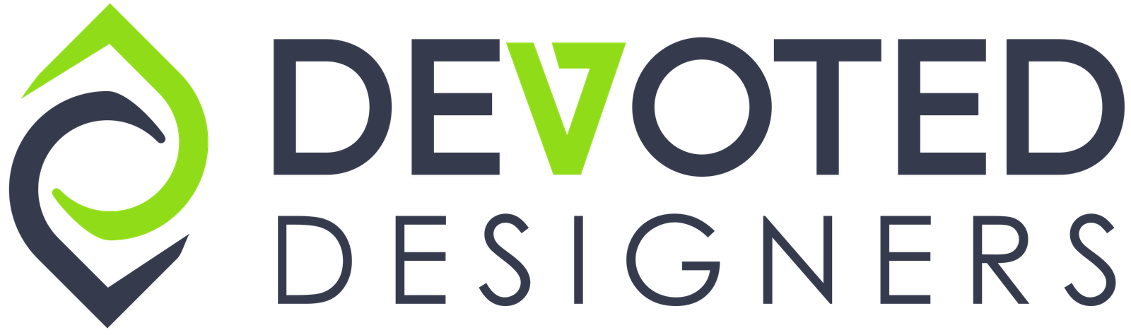 Devoted designer logo